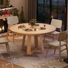 Dining Table, Kitchen Table, Round Dining Room Table for Kitchen, 47 Inch Round Table for Dining Room - 2 of 4