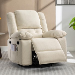 Whisen Modern Design Power Lift Chair Massage Recliner with Adjustable Massage and Heating Function - 1 of 4