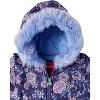 LONDON FOG Girls' 2-piece Snowbib and Puffer Coat Snowsuit Set - 2 of 4