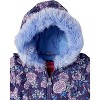 LONDON FOG Girls' 2-piece Snowbib and Puffer Coat Snowsuit Set - image 2 of 4