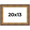 PosterPalooza | Museum Gold Picture Frame - UV Acrylic, Backing Board, Hanging Hardware Included - 2 of 4