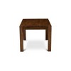 East West Furniture,Fantastic Rectangular Wood Kitchen Table with Antique Walnut Color Table Top Surface - 3 of 4