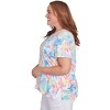Alfred Dunner Women's Spring Butterfly Crew Neck Top - 4 of 4