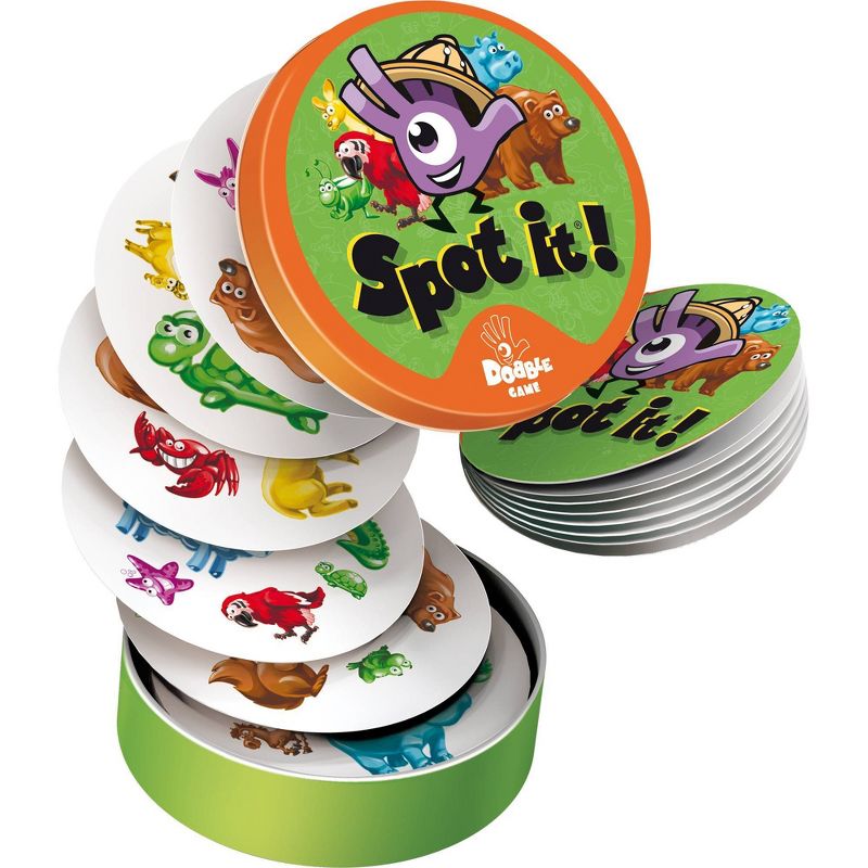 Spot it! Animals Jr. Card Game, 5 of 7