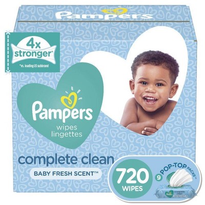 Target pamper hot sale wipes