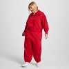 Champion Women's Cropped Fleece Joggers - 3 of 4