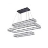 Elegant Lighting Monroe 3 - Light Pendant in  Black - 2 of 4