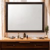 FONTOI Arched Full Length Mirror with Metal Frame Freestanding Design Anti Fog Glass and Durable Base for Bedroom Dressing Room, Burgundy, 1"*47"*36" - 2 of 4