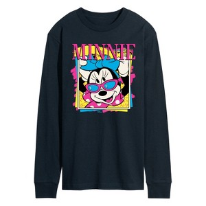 Men's - Disney - Minnie Retro Long Sleeve Graphic T-Shirt - 1 of 3