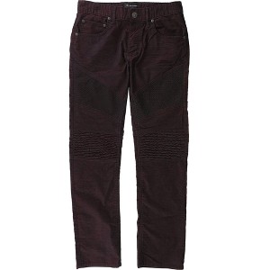 I.N.C International Concepts Mens Straight Stretch Corduroy Casual Pants, Purple, 32W x 34L - 1 of 2