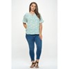 WEST K Women's Luciana Ruffle Sleeve Tie Neck Blouse - 4 of 4