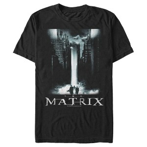 Men's The Matrix Cityscape Poster T-Shirt - 1 of 4