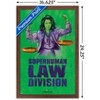 Trends International Marvel She-Hulk: Attorney At Law - Super-Human Law Division Framed Wall Poster Prints - 3 of 4