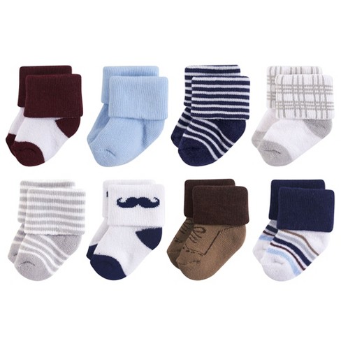 Little Treasure Baby Boy Newborn Socks, Dapper Dude, 0-6 Months : Target