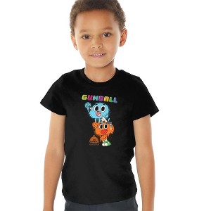 Toddler Boys' Amazing World Of Gumball Gumball Spray T-Shirt - 1 of 4