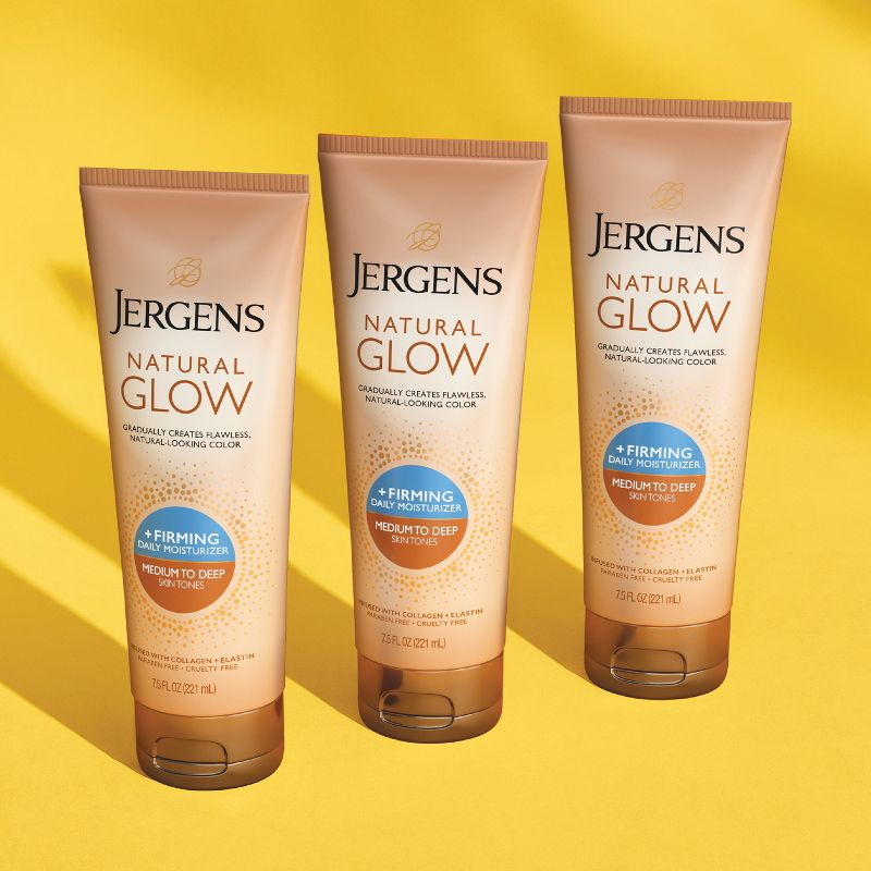 Jergens Natural Glow Firming Daily Moisturizer, Self Tanner Body Lotion, 5 of 12