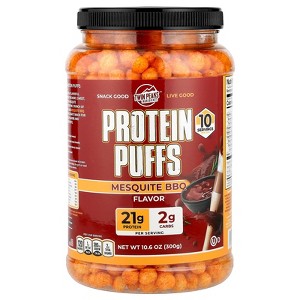 Twin Peaks Protein Puffs, Mesquite BBQ, 10.6 oz (300 g) - 1 of 3