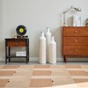 ACEPANO Set of 3 Modern Metal Floor Decorative Vases For Gorgeous Home Decoration-White - 4 of 4