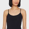 Semi-Precious Pearl and Stars Station Necklace Set 3pc - Universal Thread™ Gold - 2 of 4
