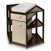 Badger Basket Diaper Corner Baby Changing Table with Hamper and Basket - 4 of 4