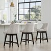 Spruce&Spring Counter Height Swivel Barstool Set of 2 - 2 of 4