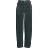 Lands' End Women's Corduroy High Rise Barrel Leg Ankle Pants - 3 of 3