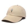 Dalix Double Scoop Ice Cream Embroidered Mens Cotton Dad Hat Baseball Cap - 4 of 4