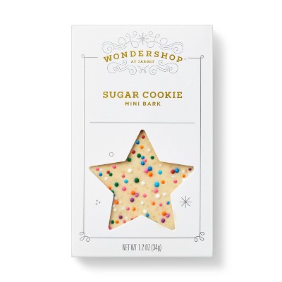 Holiday Sugar Cookie Mini Bark - 1.2oz - Wondershop™