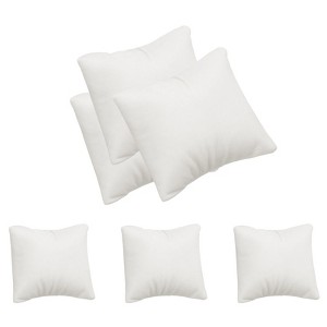 Unique Bargains Delicate Jewelry Storage Display Velvet Bracelet Watch Pillow 3.5"x3.1" 6 Pcs - 1 of 4
