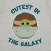 Star Wars Mandalorian Cutest In The Galaxy Women's Sleep Pajama Set - 3 of 4
