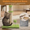 BestMassage Cat Scratcher Post with Durable Sisal & Interactive Hanging Toys for Indoor Cats 22in/33in Tall - 3 of 4