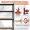 Heavy Duty Garage Shelving Units,5-Tier Adjustable Storage Shelves,Loads 2000 LBS, Metal Storage Utility Rack Shelf Unit - 2 of 4