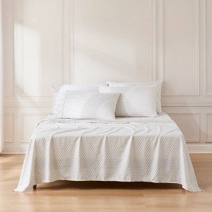 Lush Décor Full 6pc Eternity Sheet Set Neutral - 1 of 4
