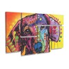 Trademark Fine Art -Dean Russo 'Tilt Dachshund Love' Canvas Art - 2 of 3