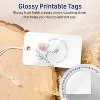 Avery 2" x 3-1/2" Rounded Corner Tags, Glossy White, 200ct - 2 of 4