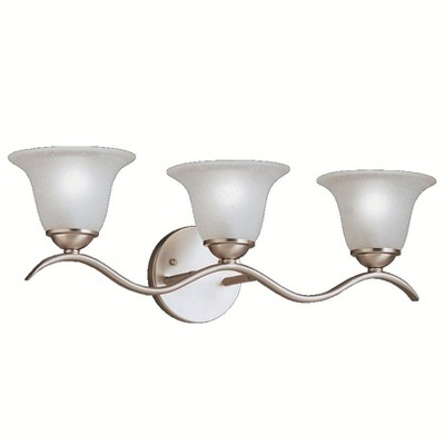 3 bulb bathroom light fixture