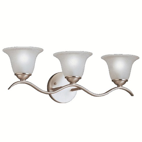 Kichler 6323 Dover 22 5 Wide 3 Bulb Bathroom Lighting Fixture