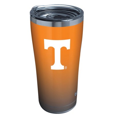 NCAA Tennessee Volunteers 20oz Ombre Stainless Steel Tumbler with Lid