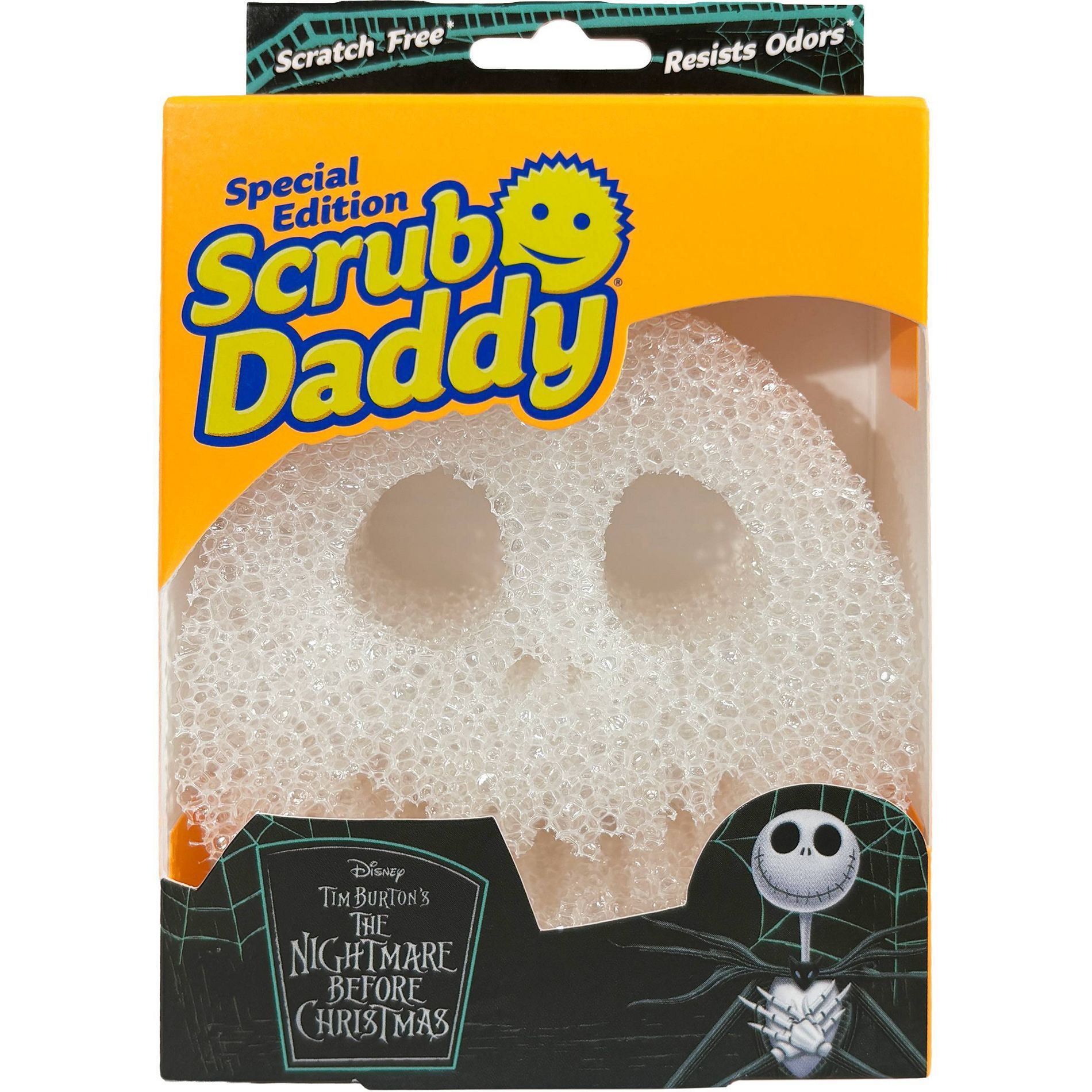 Scrub Daddy Nightmare Before Christmas Jack Skellington Sponges - 1ct
