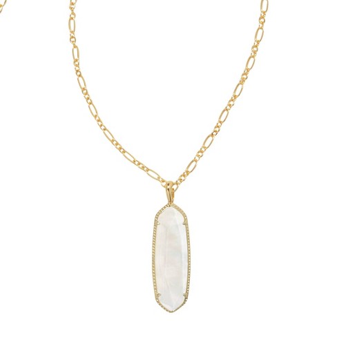 Kendra scott hot sale oval necklace