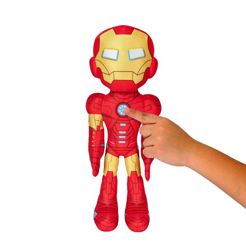 Spidey and His Amazing Friends My Friend Iron Man Plush, 3 of 10