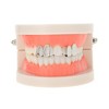 Unique Bargains Fake Teeth Grills Fashion Arc Shape for Hip Hop Gift 1 Set - 2 of 4