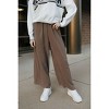 Women's Elastic Waist Pants - MIOU MUSE S - 4 of 4