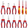 KNIPEX Chrome Plated Pliers Cutters Screwdrivers 00 19 41 11-Piece Tool Roll Bag Set : KNIPEX - 2 of 4
