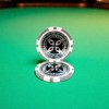 Slickblue 25-Pack Ultimate Holo Inlay 14g Poker Chips, Clay Composite, Easy-to-Read Denominations, $1-$500 - 2 of 3