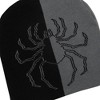 Hunter X Hunter Phantom Troupe Spider Logo Split Black & Gray Skull Beanie - 3 of 3