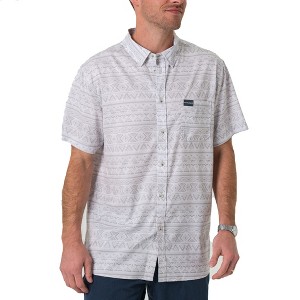 Burlebo Men's Performance Short Sleeve Button Up Shirt - 1 of 4