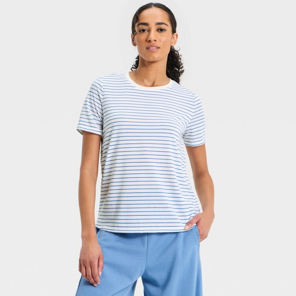 Camiseta de Manga Corta Suave de Cuello Redondo para Mujer - All In Motion™ 3