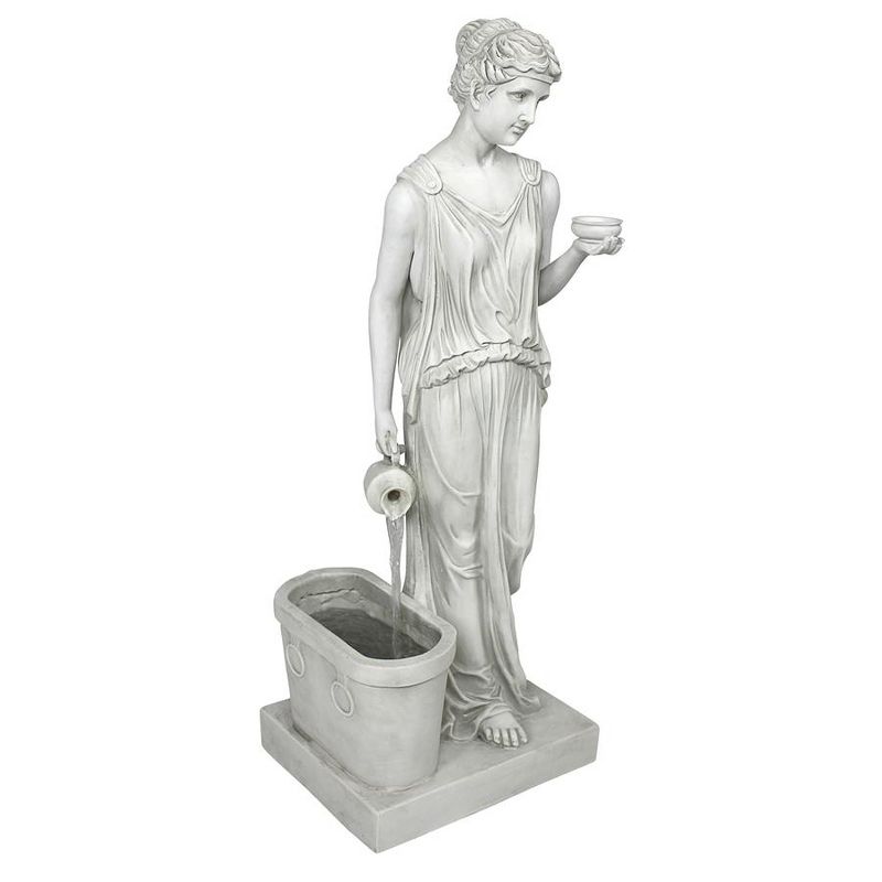 Design Toscano Hebe, Goddess Of Youth Garden Fountain - Off-White, 3 of 6