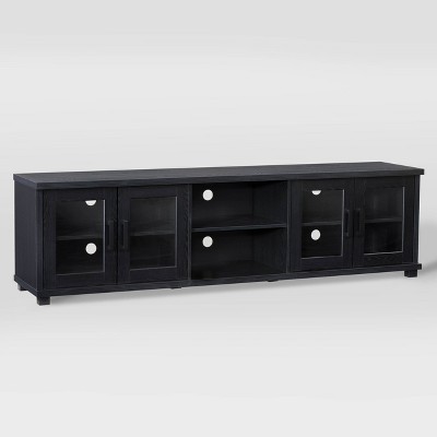 Fremont TV Stand for TVs up to 95" with Glass Cabinets - CorLiving